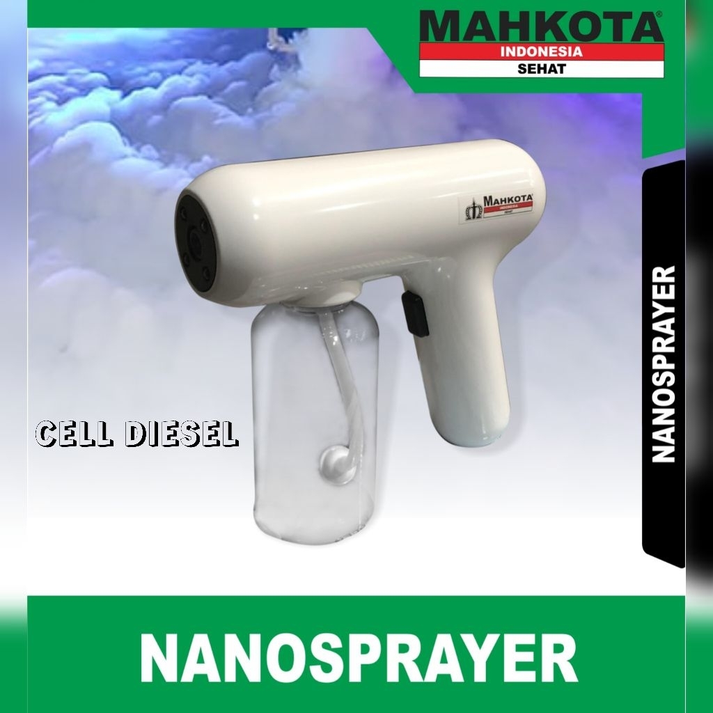 nano sprayer gun desinfektan mahkota fogger wireles