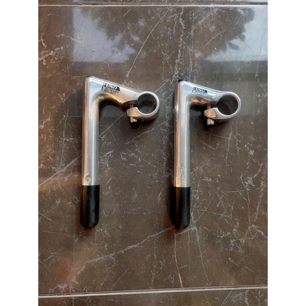quil stem tiang stang bango fixie UNO silver