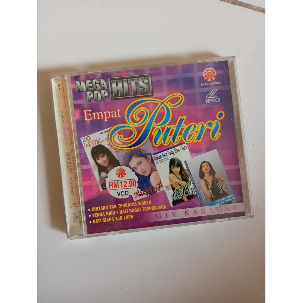 

Mega Pop Hits Empat Putri VCD