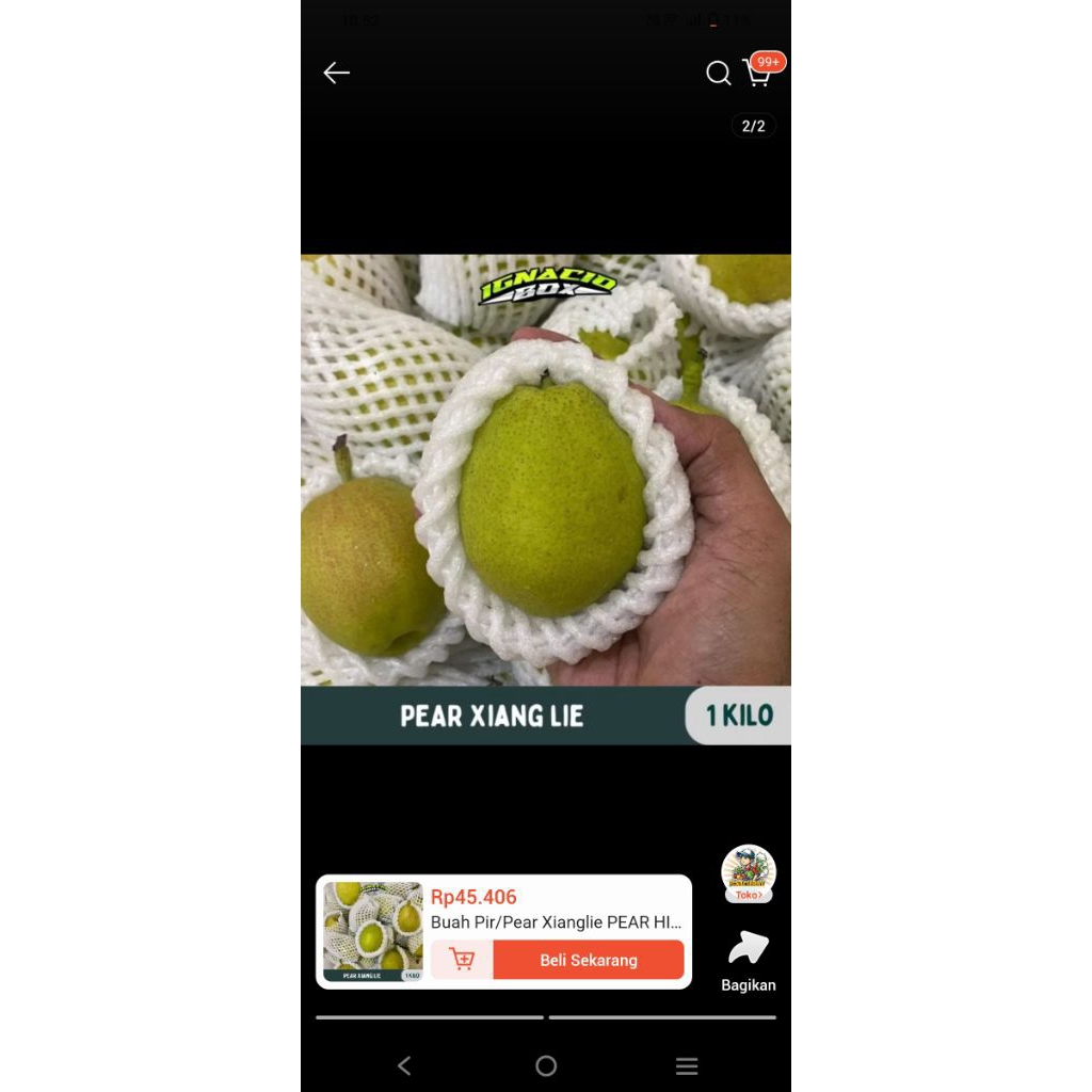 

pear xialing fresh 1kg
