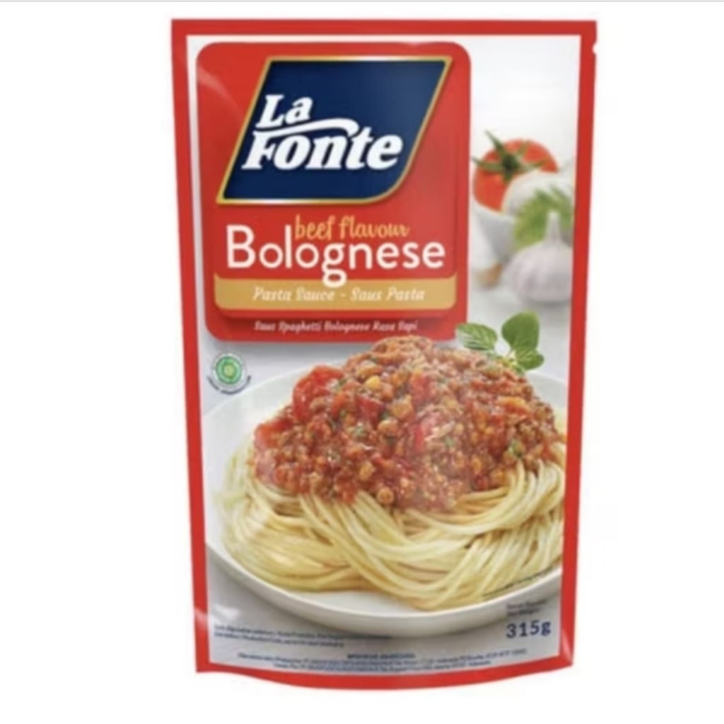 

(315 gr) Saus La Fonte Bolognese