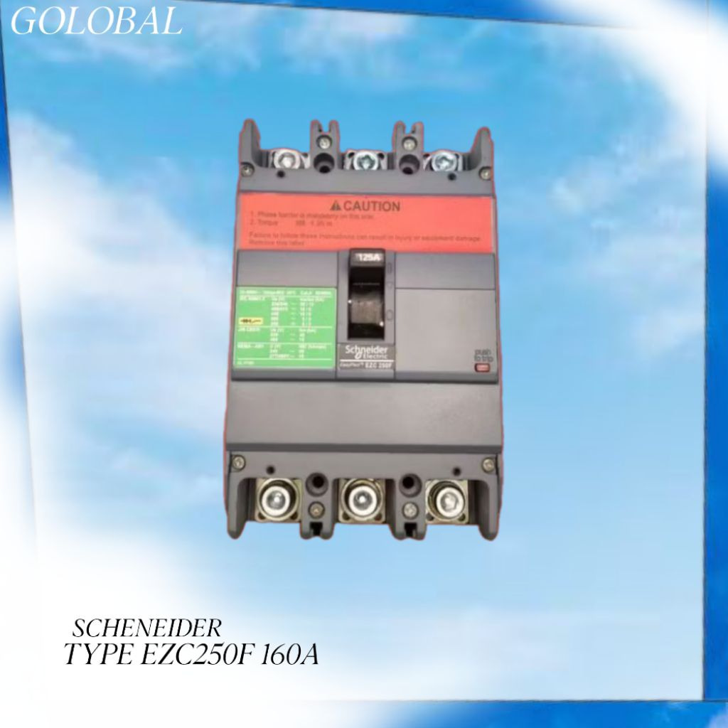 MCCB SCHNEIDER EZC250F 160A