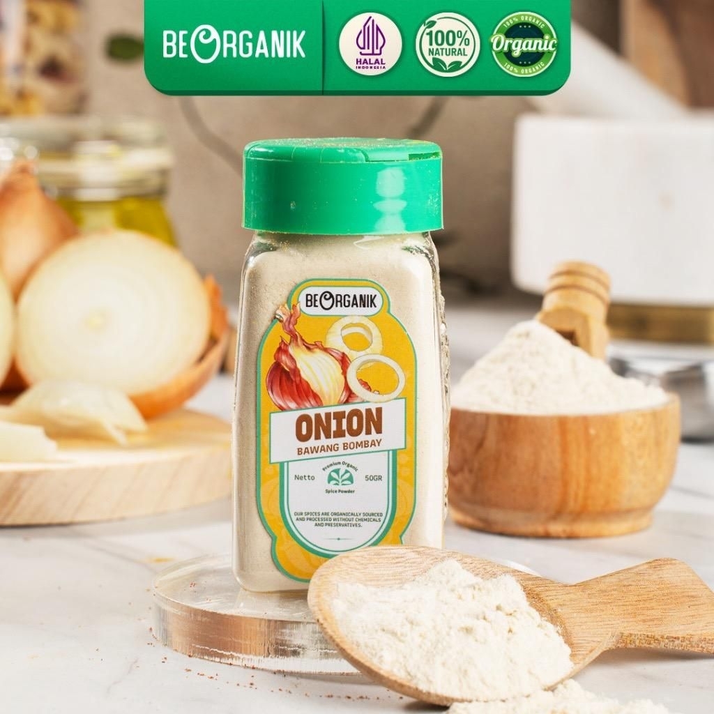 

BEORGANIK ONION POWDER - BAWANG BOMBAY BUBUK
