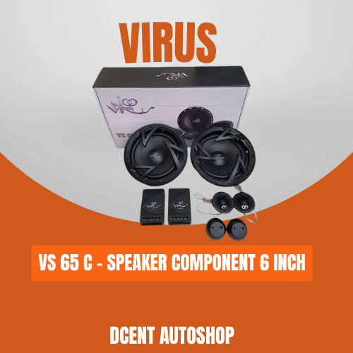 Speaker Venom Virus - Virus VS 65 C - Speaker Component 6 Inch - Premium Quality