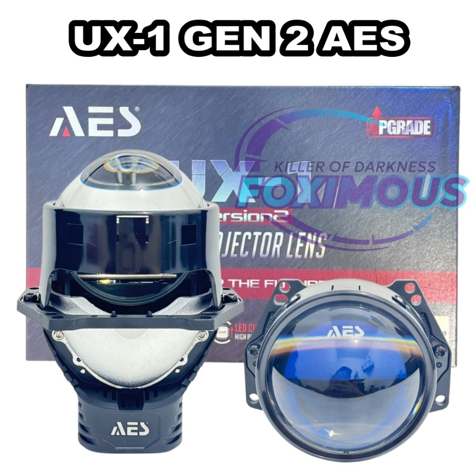 Biled Projector UX-1 Gen 2 AES 3 inch Bluelens Free Demon Eyes Biled AES 3 inch UX Series