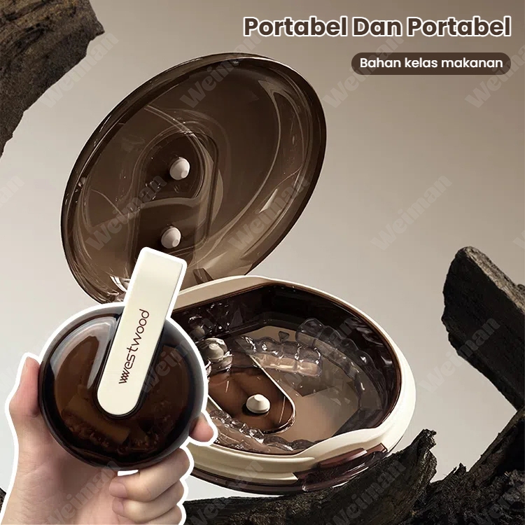 Kotak Retainer Gigi Portabel Kotak Gigi Palsu Tempat Retainer Gigi Travel Denture Box Retainer Gigi