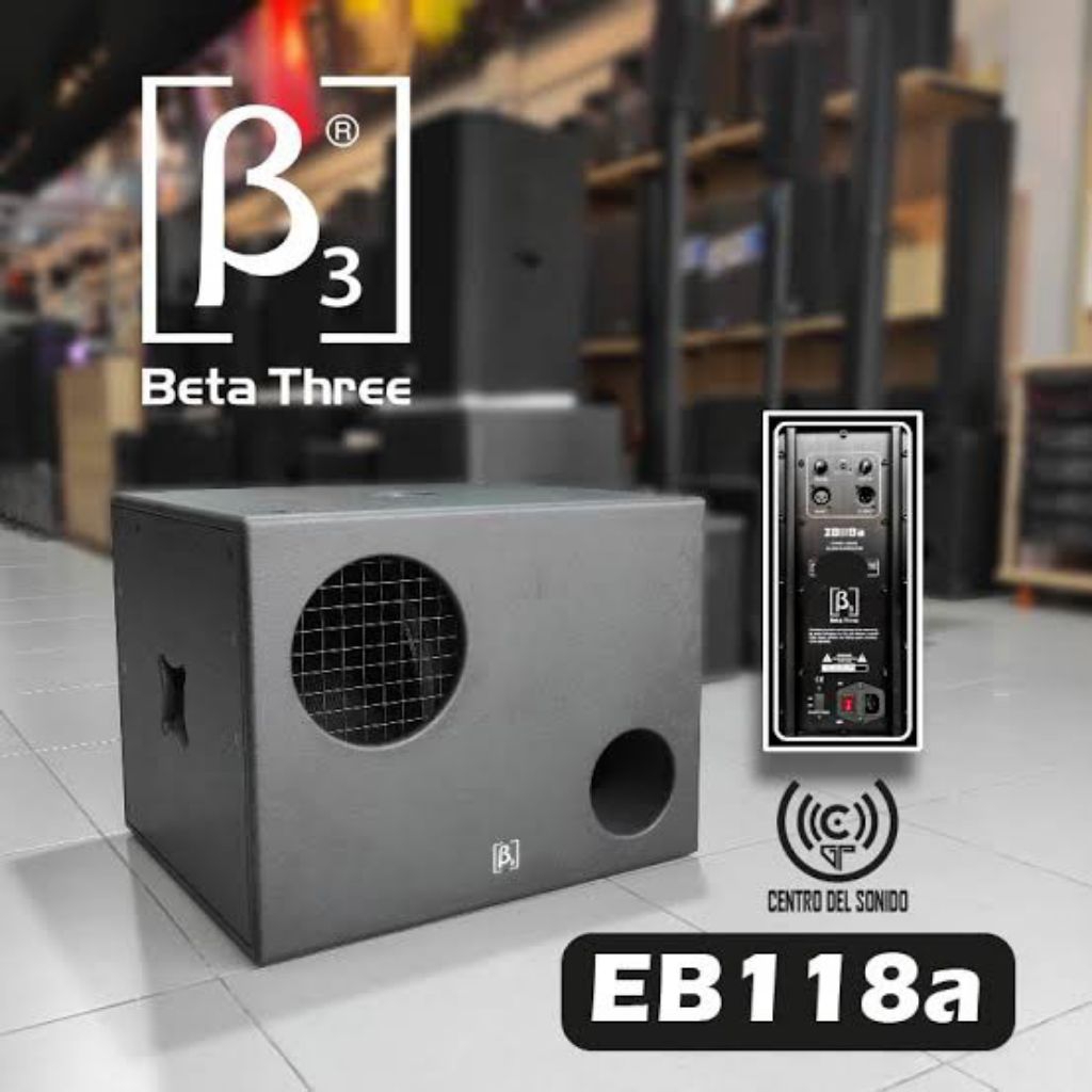 SUBWOOFER AKTIF BETA3 / B3 B118 A
