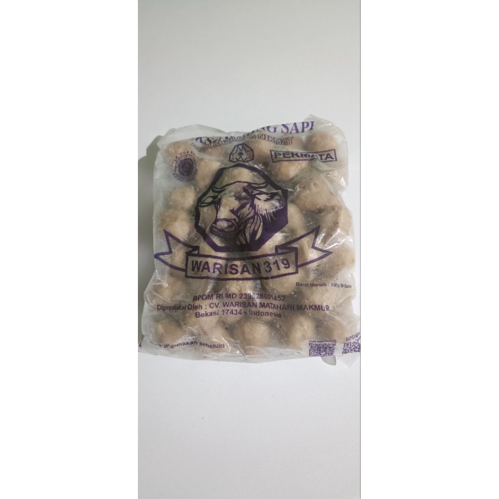 

Bakso Warisan BMS Isi 50 Butir