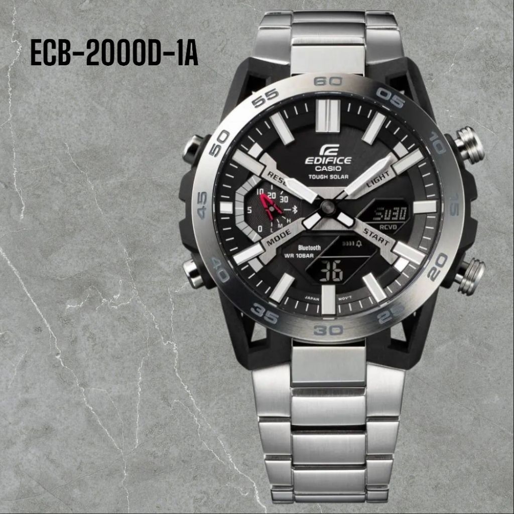 Edifice Pria ECB-2000 | Stainless Steel | Box Edifice