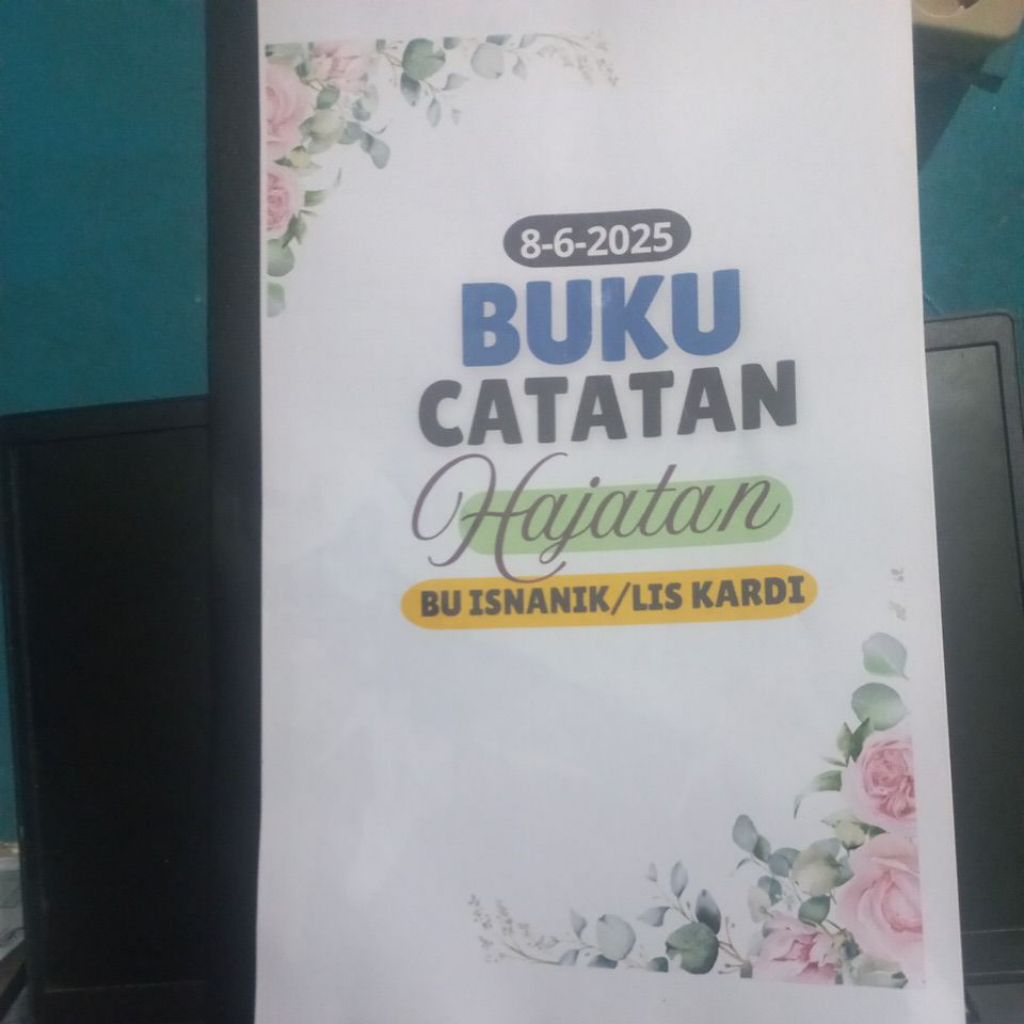 

BUKU CATATAN HAJATAN