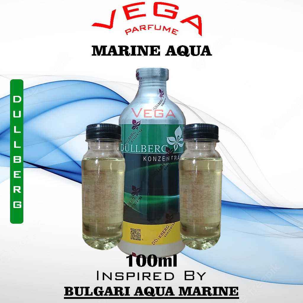 MARINE AQUA DULLBERG 100ML TIDAK SEGEL (BULG4RI AQUAMARINE)