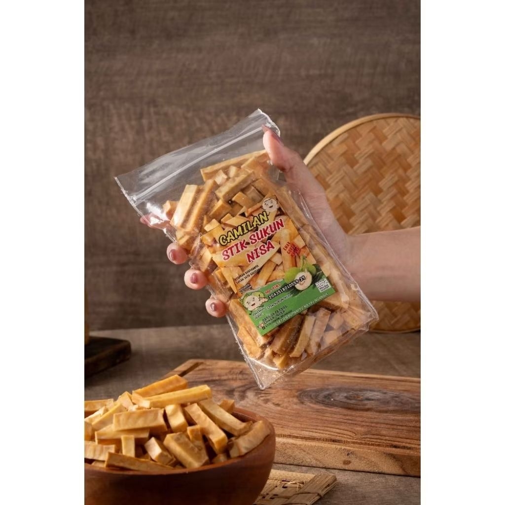 

STIK SUKUN NISA Snack keripik stik sukun kripik