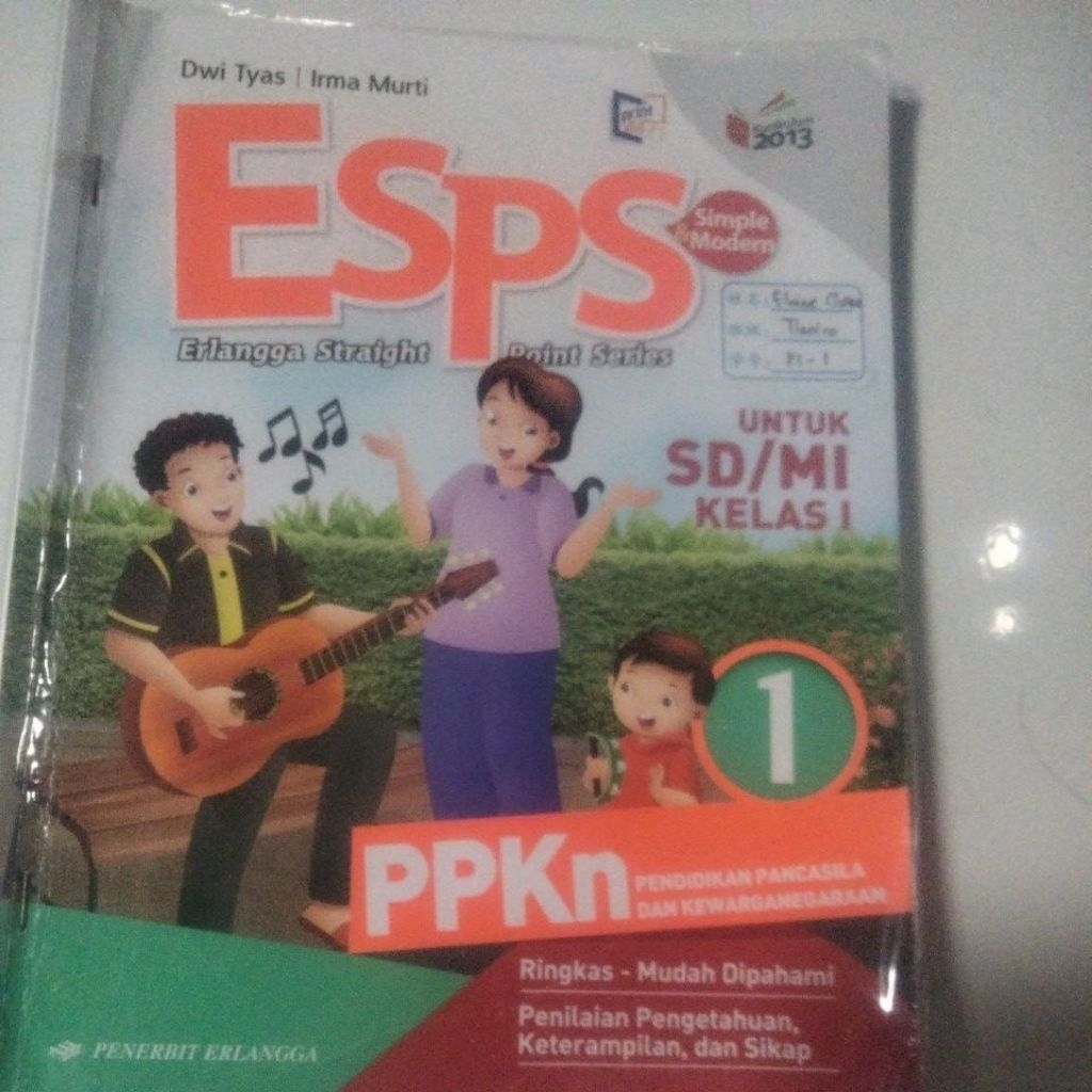 buku PPKn kelas 1 SD