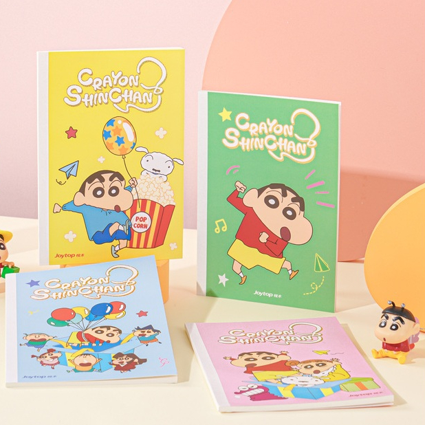

Joytop Happy Shin-chan Wireless Glue Book Ruled Notebook A5 JT-101725 Buku Tulis