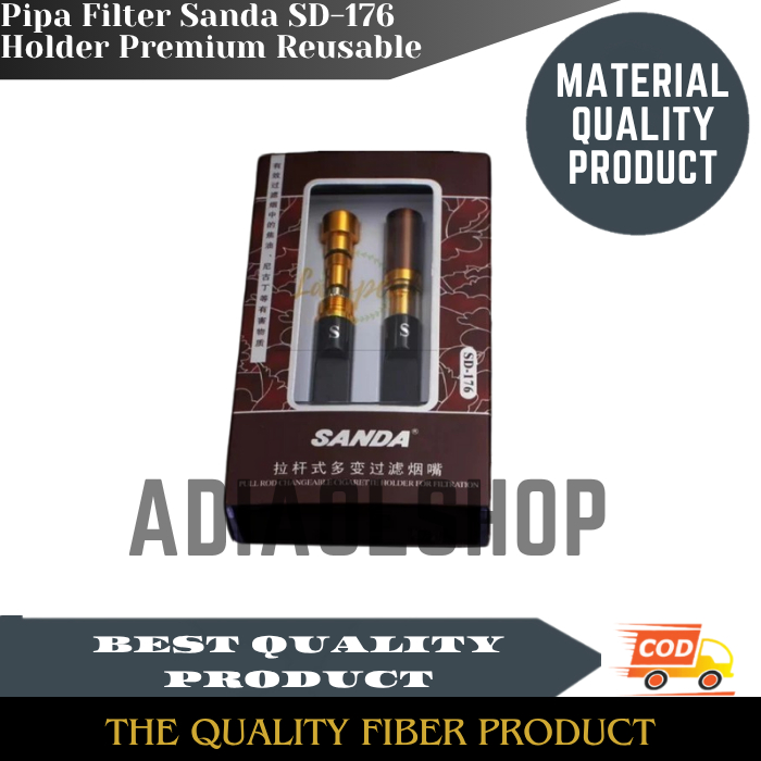 Pipa Filter Sanda SD-176 Holder Premium Reusable