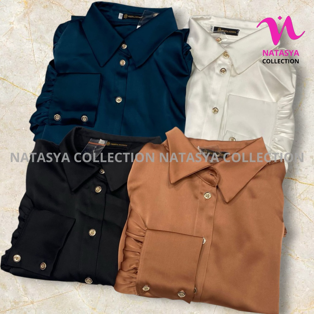 Atasan Kemeja Basic Silk