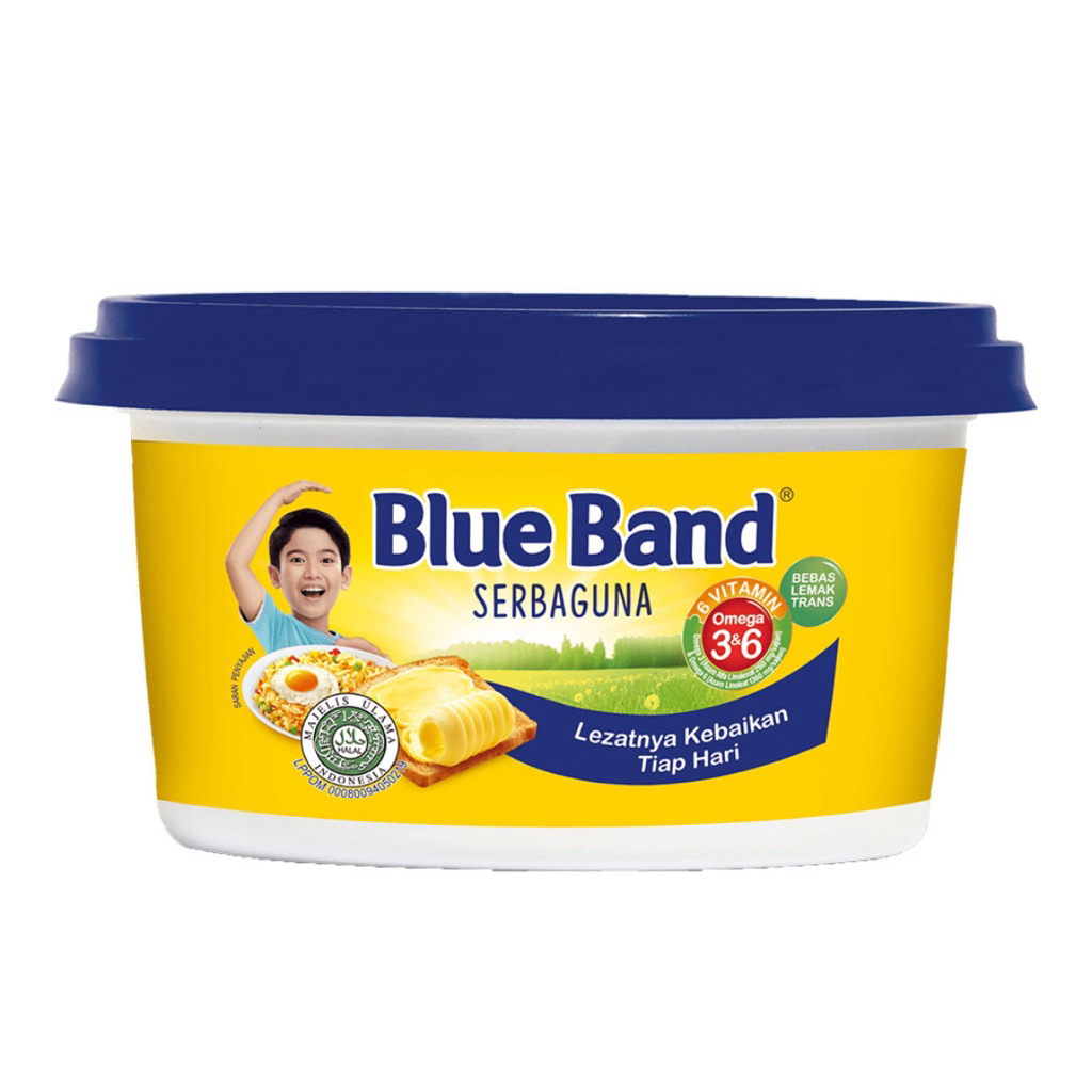

Blue band serbaguna margarin tub 250g