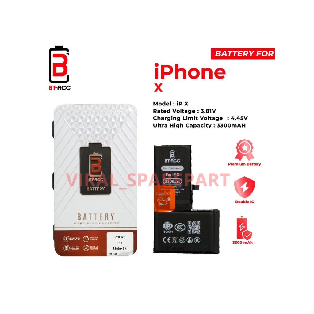 BATTERY BATERAI BATRE BATRAI IPHONE X