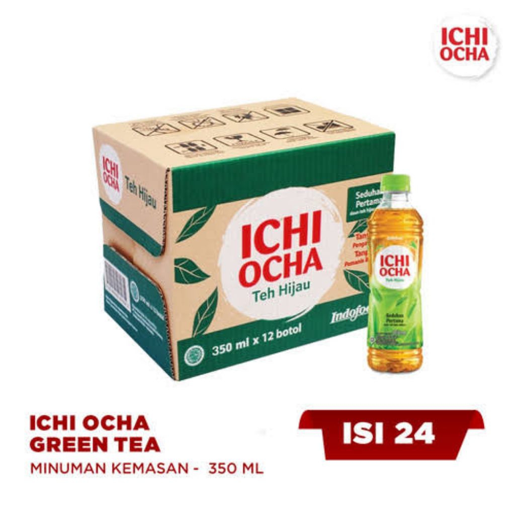 

ICHI OCHA Rasa Greentea & Melati 1 DUS isi 24PCS