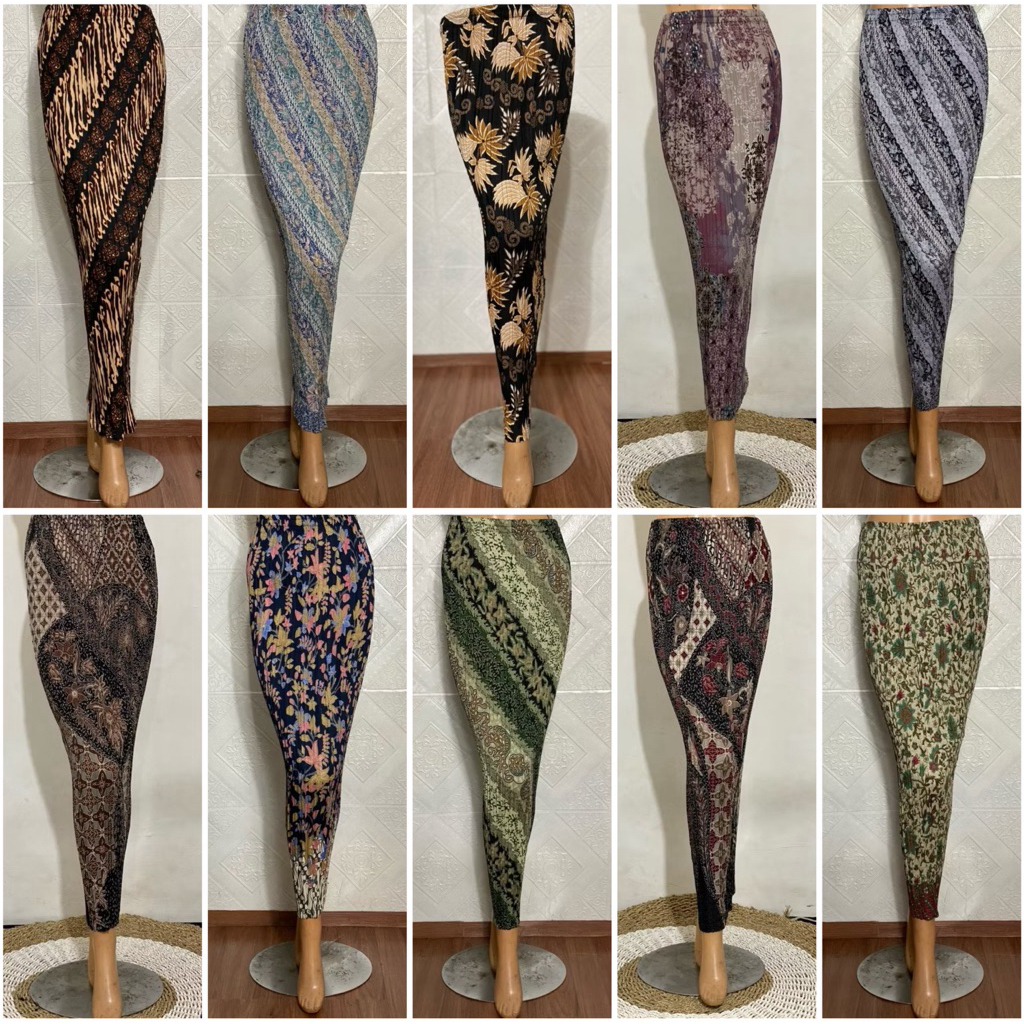 Rok Plisket Dewasa bawahan kebaya