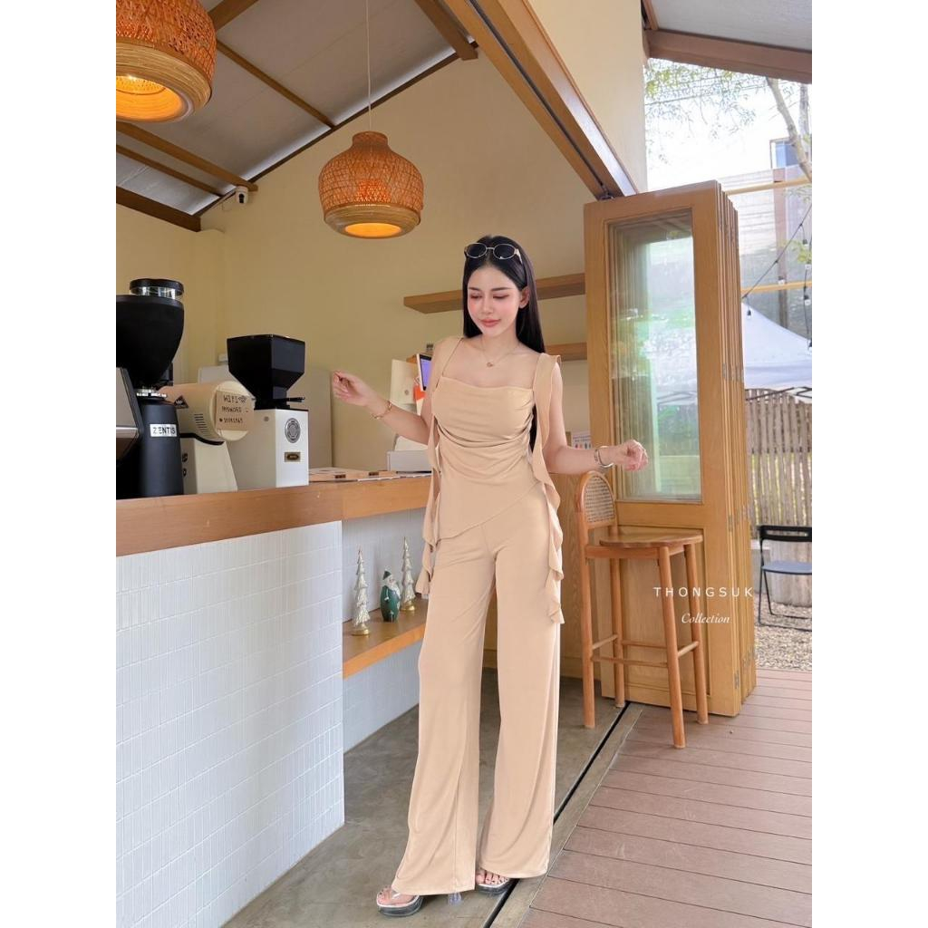 Jms - 501 SF / Setelan wanita elegan dan modis/one set wanita kekinian/setelan wanita buat ke party/