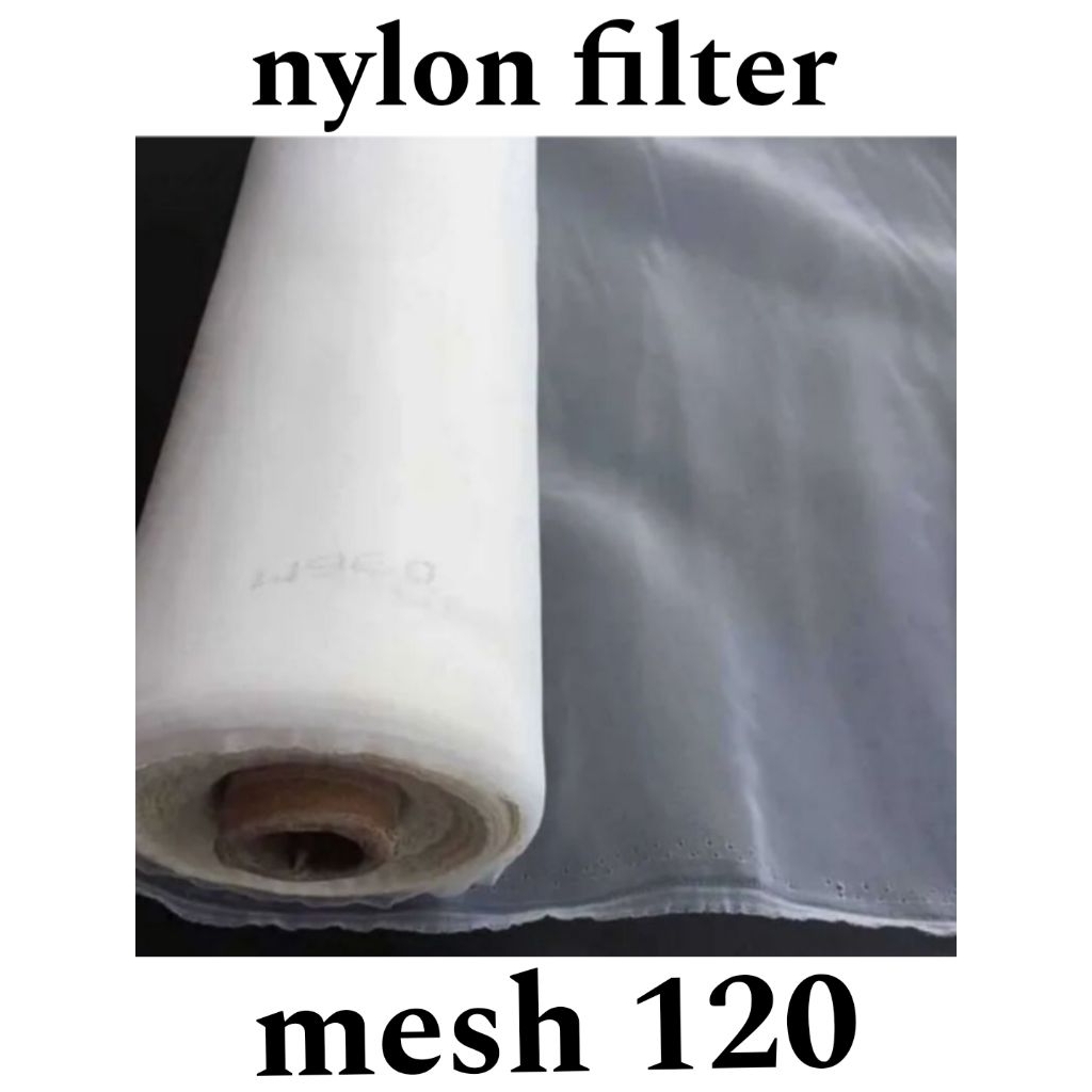 kain saringan nylon 120 mesh