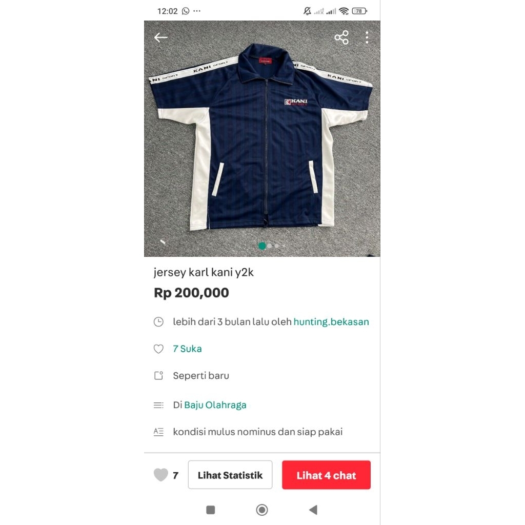 jersey karl kani vintage second