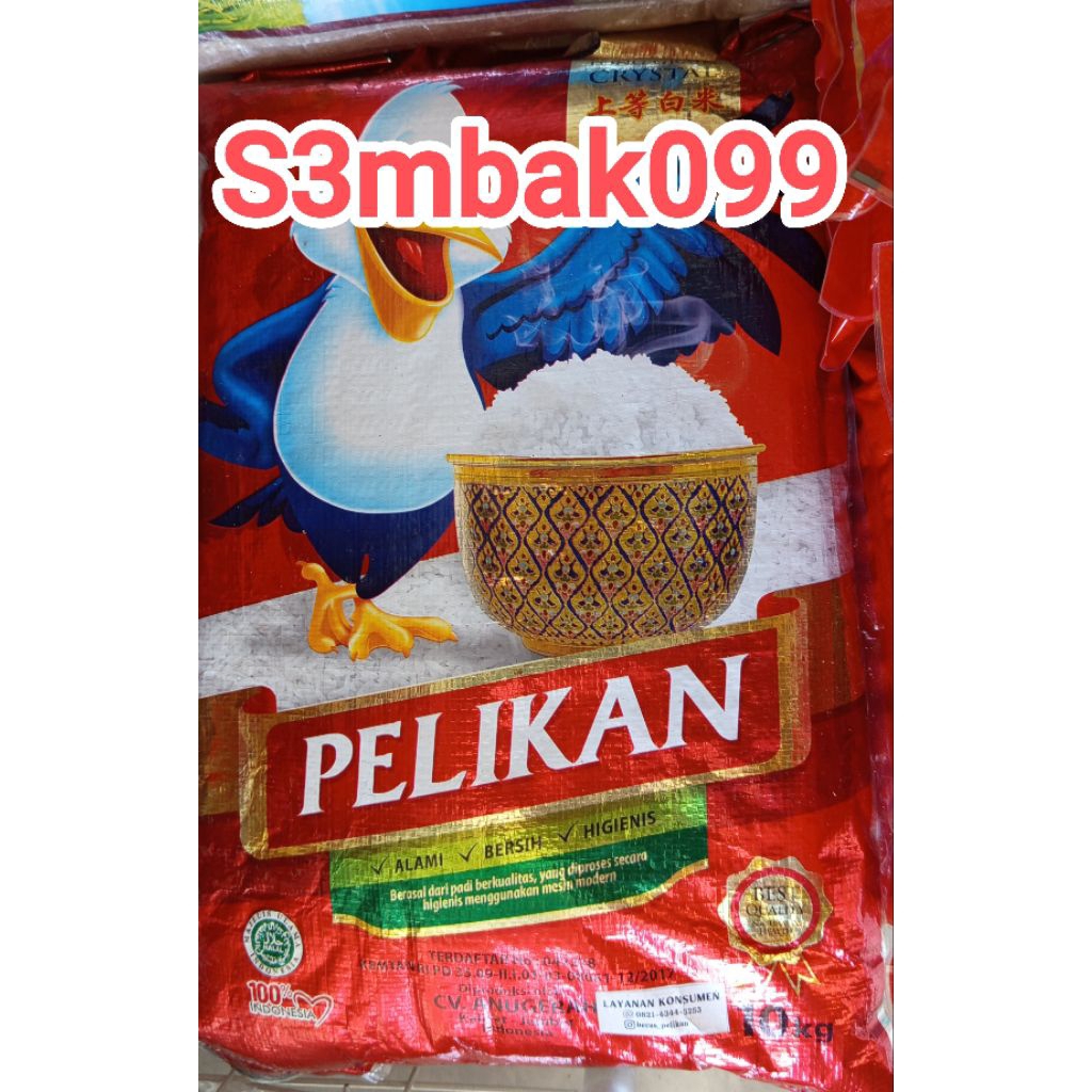 

BERAS PREMIUM PELIKAN 10KG