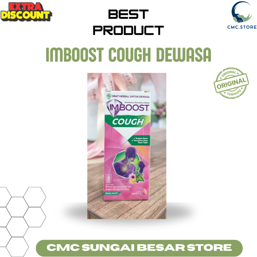 Imboost Cough Dewasa Rasa Mint