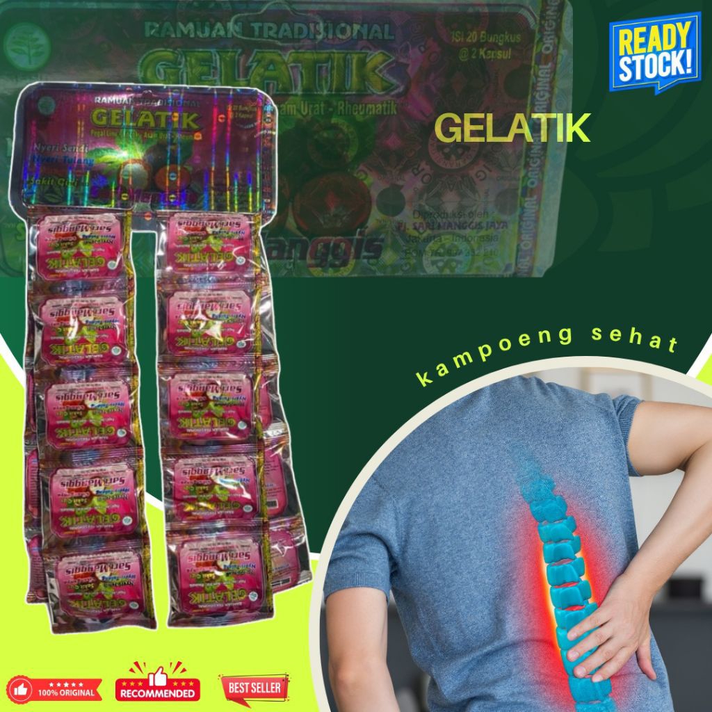 

gelatik kapsul renceng original 100%