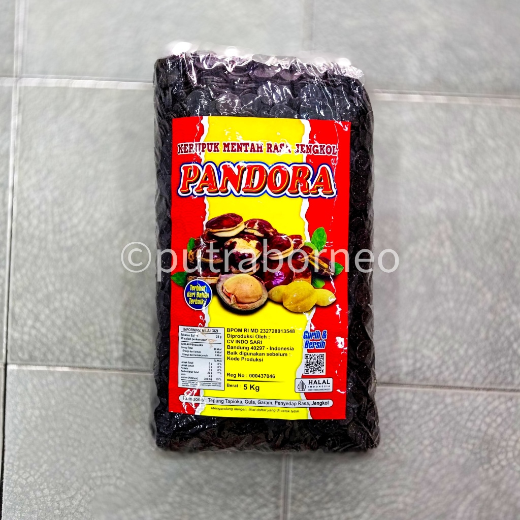 

PB Kerupuk Jengkol Bulat Mentah 1 kg / Krupuk Jengkol Mentah