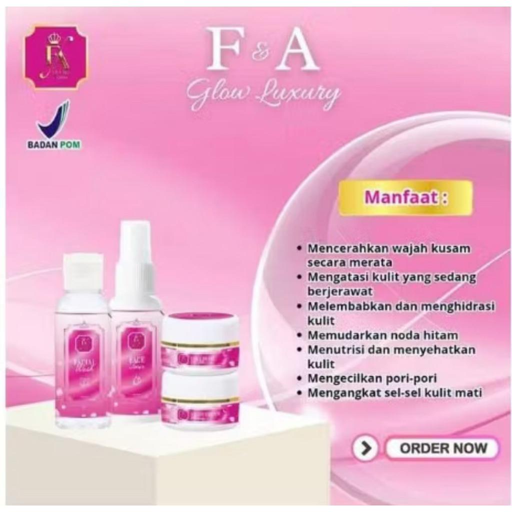 FA Skin glow SKINCARE 100% ORIGINAL/ F&A SKIN GLOW 100% ORIGINAL/ SKINCARE F&A SKIN GLOW ORIGINAL