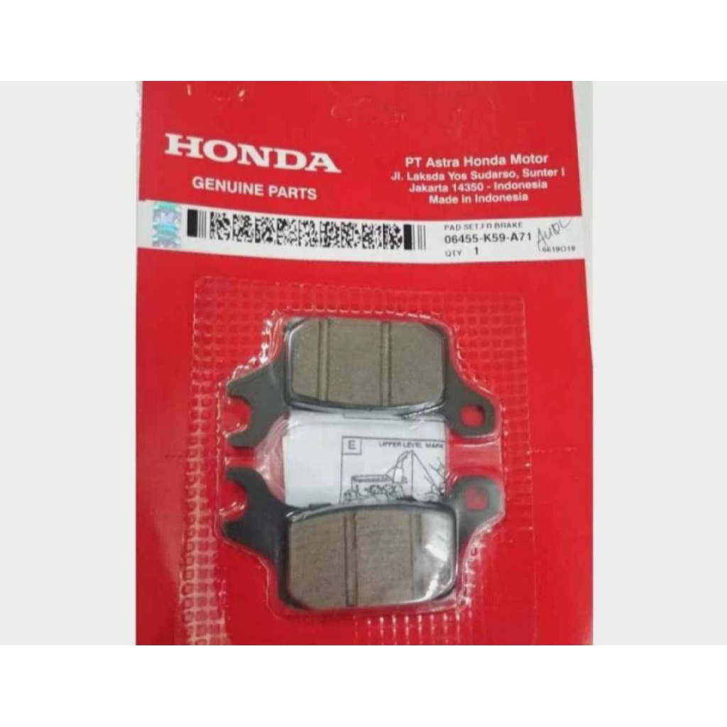 kampas rem cakram depan Vario 150 new