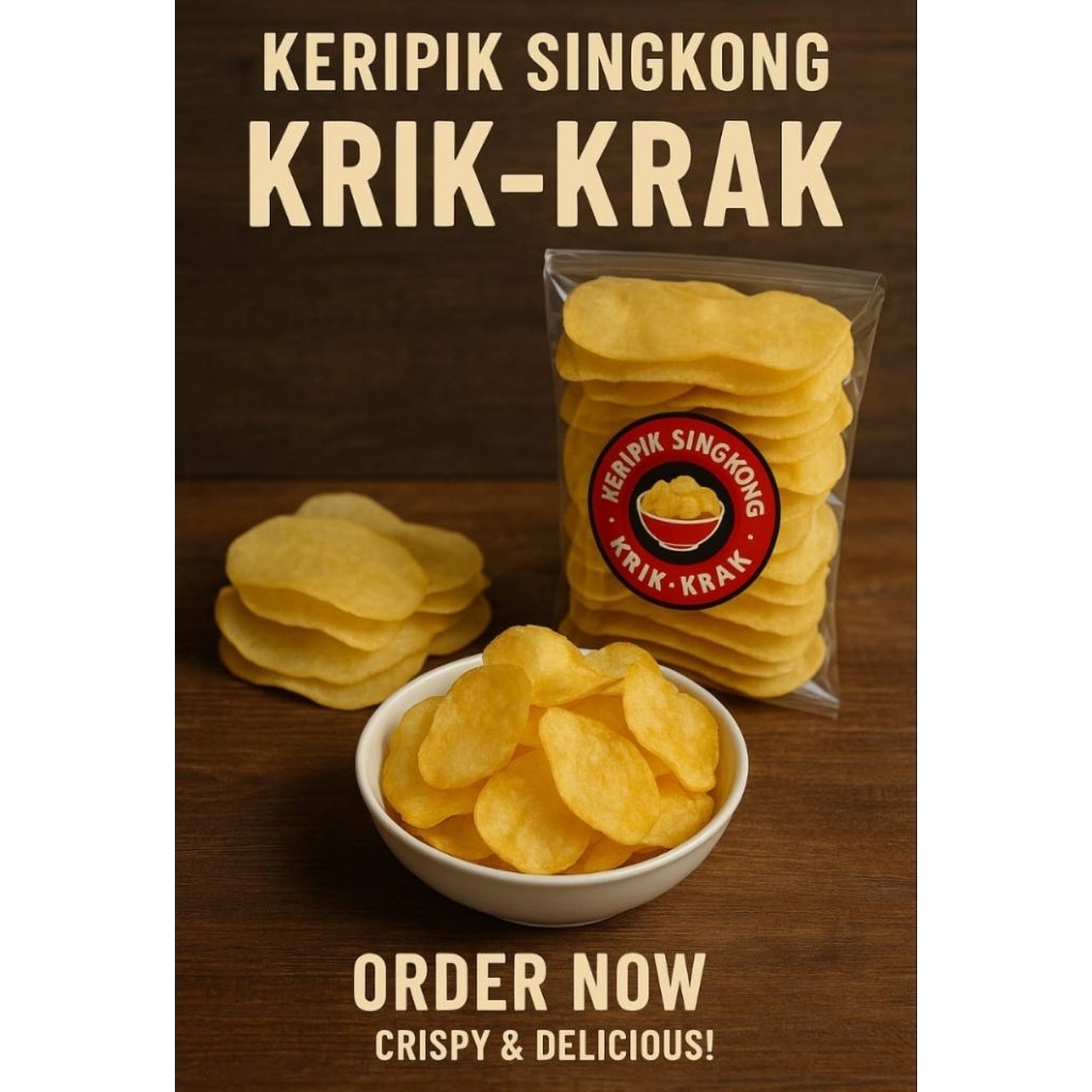 

Keripik Singkong Krik-Krak