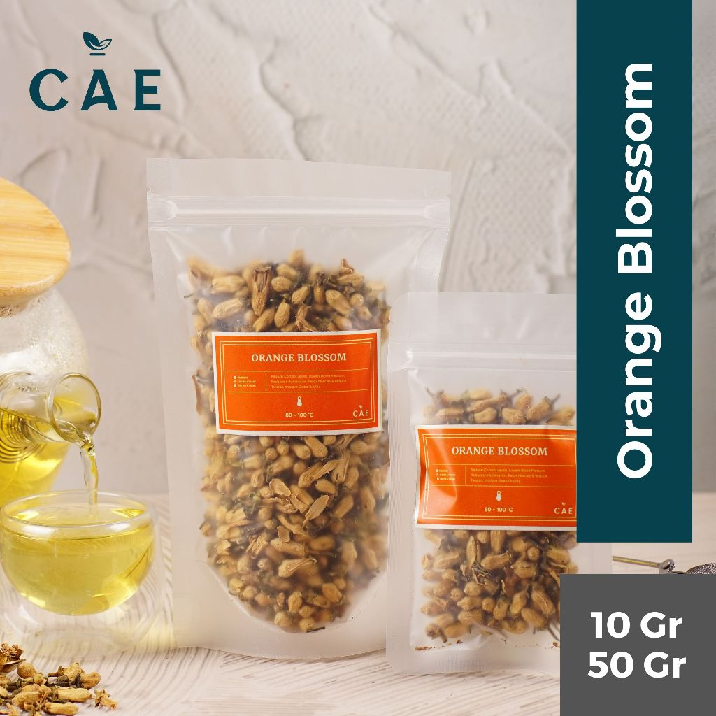 

Orange Blossom Kuncup Jeruk Bunga Flower Tisane Kering Dried Natural Pure Premium 10 Gram - 50 Gram