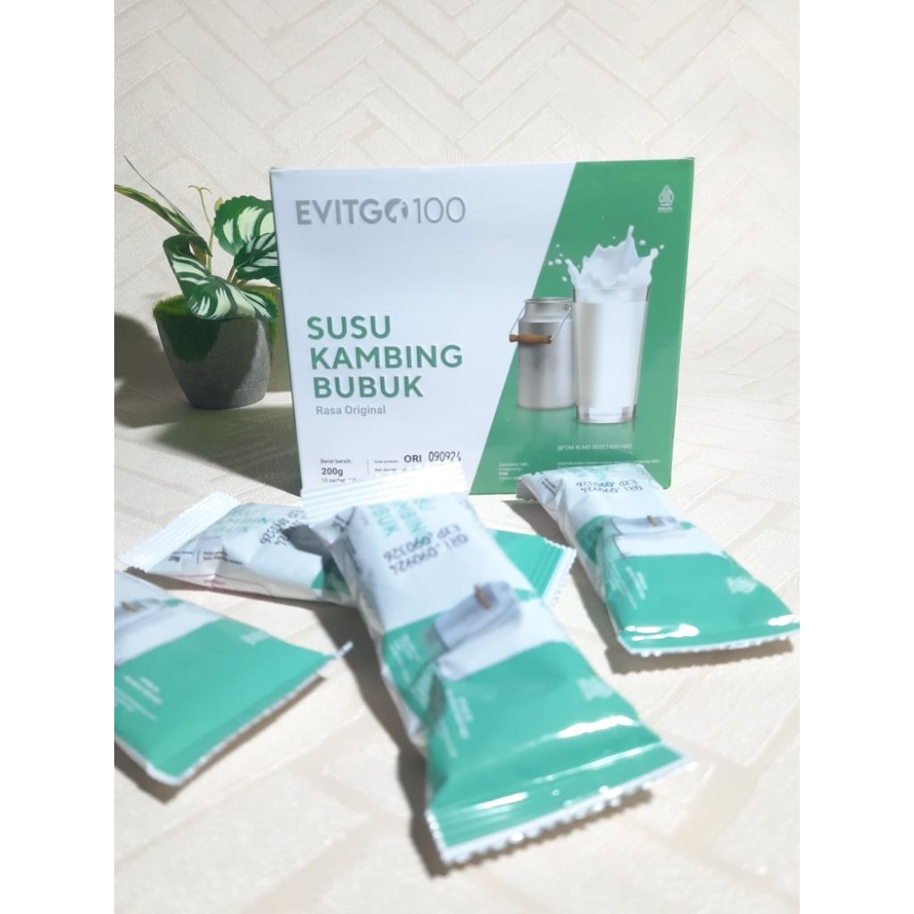 

EVTIGO 100 Susu Kambing Bubuk Original 100% Kemasan Terbaru