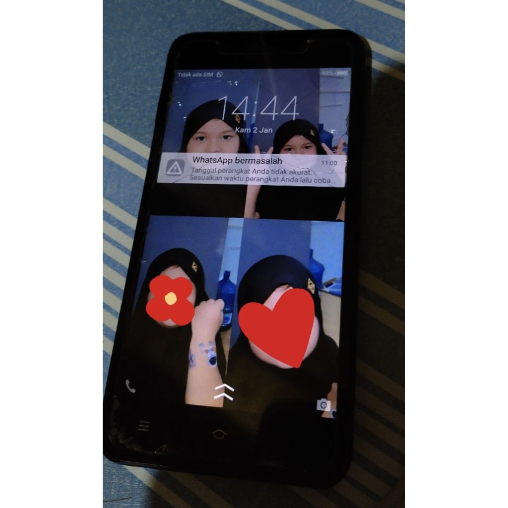 seken hp Vivo y81, lengkap charger,dus hp vivo y03