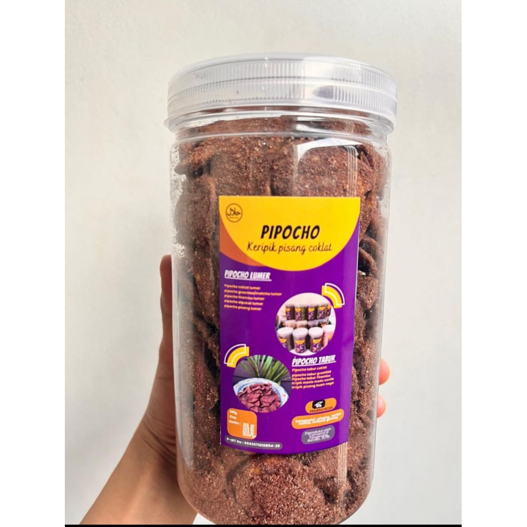 

kripik pisang coklat - pipocho