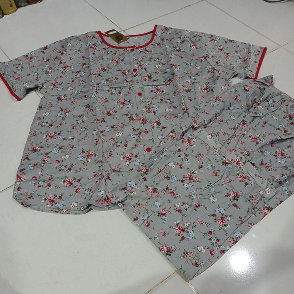 Setelan Alvin Sabata Tangan Pendek CP Jumbo