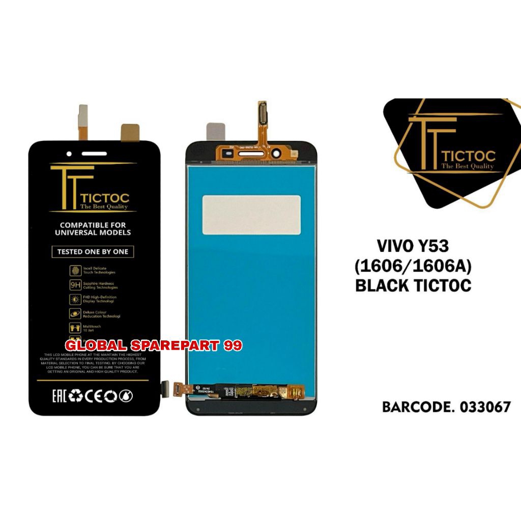 LCD VIVO Y53 1606 1606A TICTOC