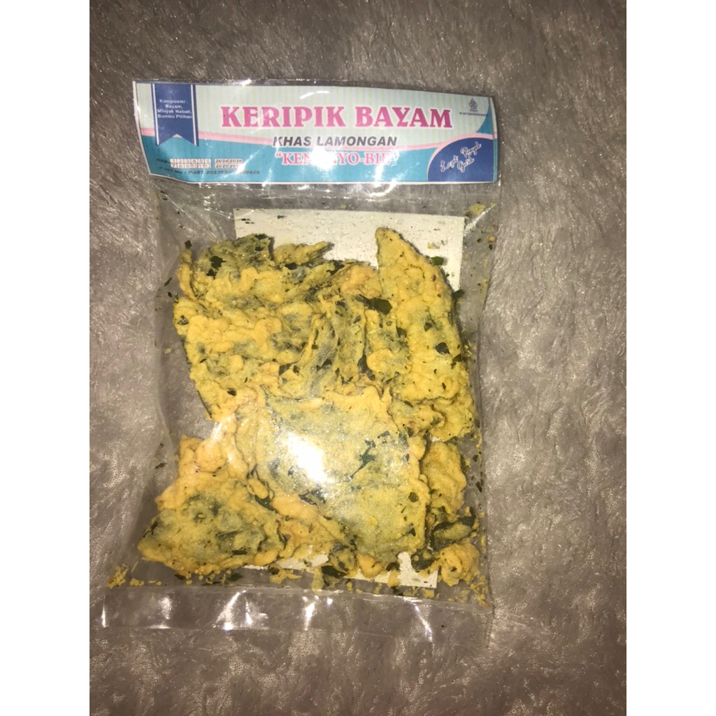 

Keripik Bayam Peyek Bayam Gurih Renyah enak murah sehat Cemilan Enak