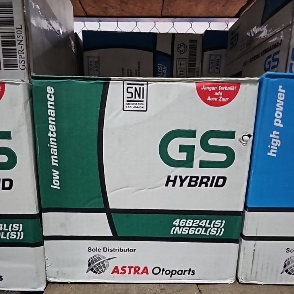 aki gs astra hybrid ns60ls 45 amper