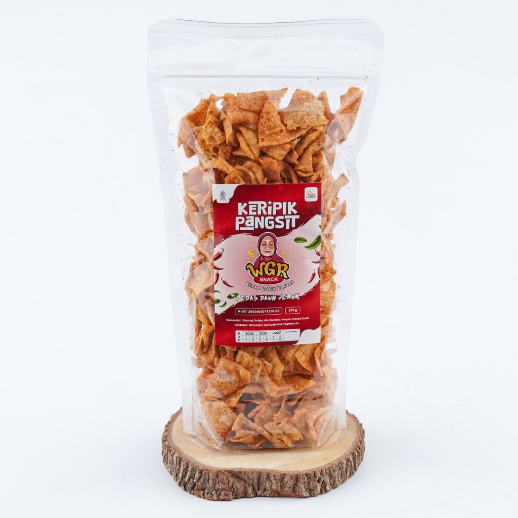 

KERIPIK PANGSIT DAUN JERUK 210gr - WGR SNACK