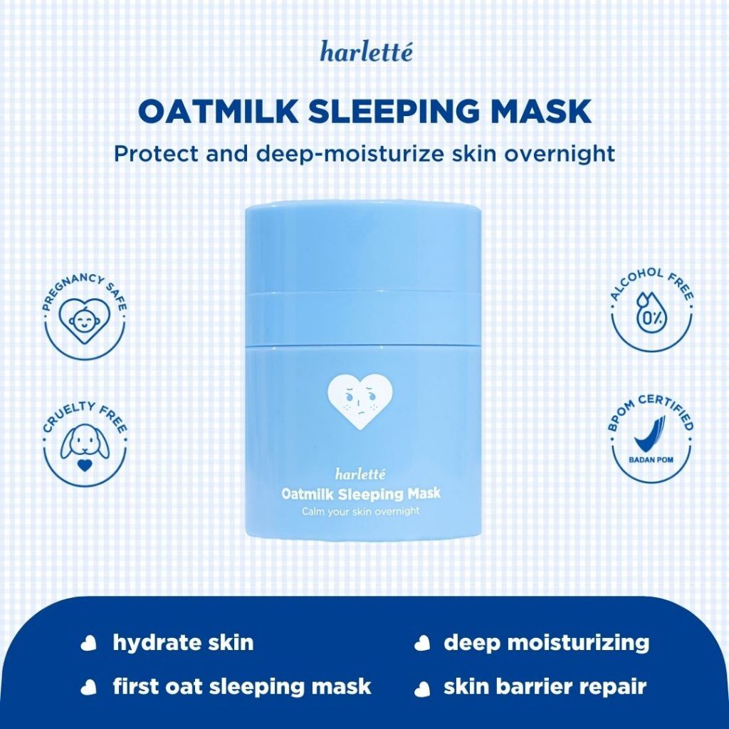 MADAME - HALETTE OAT MILK SLEEPING MASK