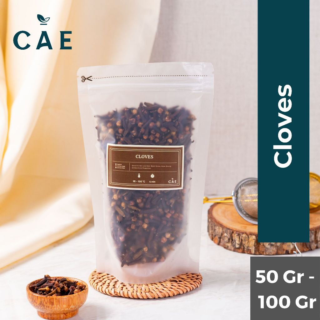 

Dried Cloves Bud Bunga Cengkeh Kering Whole Utuh Rempah Seduh Premium 50 Gr - 100 Gr