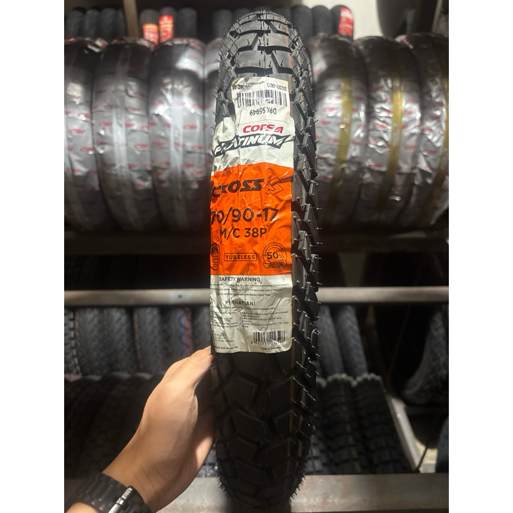 CORSA CROSS S 70/90 RING 17 TUBELESS