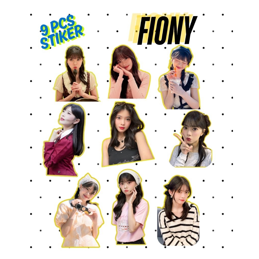 

Stiker JKT48 Fiony Waterproof Vinyl Doff – Kualitas Premium