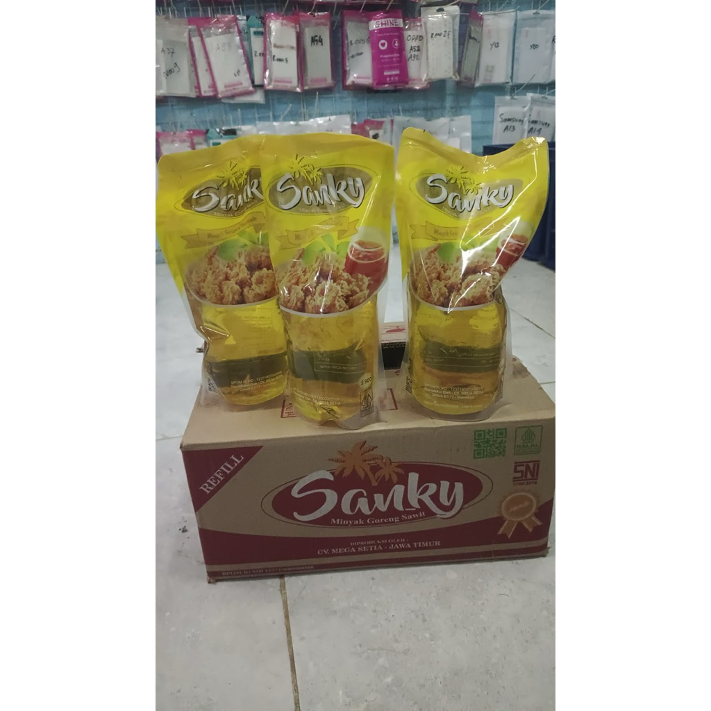 

Promo 2 Pcs Minyak Goreng Sanky S900