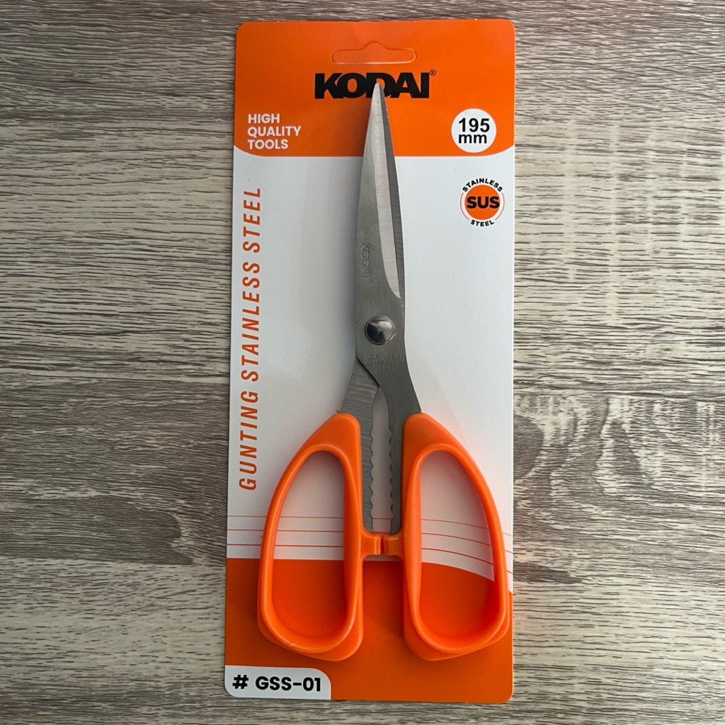 

Gunting Tajam Kodai Stainless Steel | Gunting Kain Murah | Gunting Serba Guna | Gunting Seng | Gunting Murah Bagus
