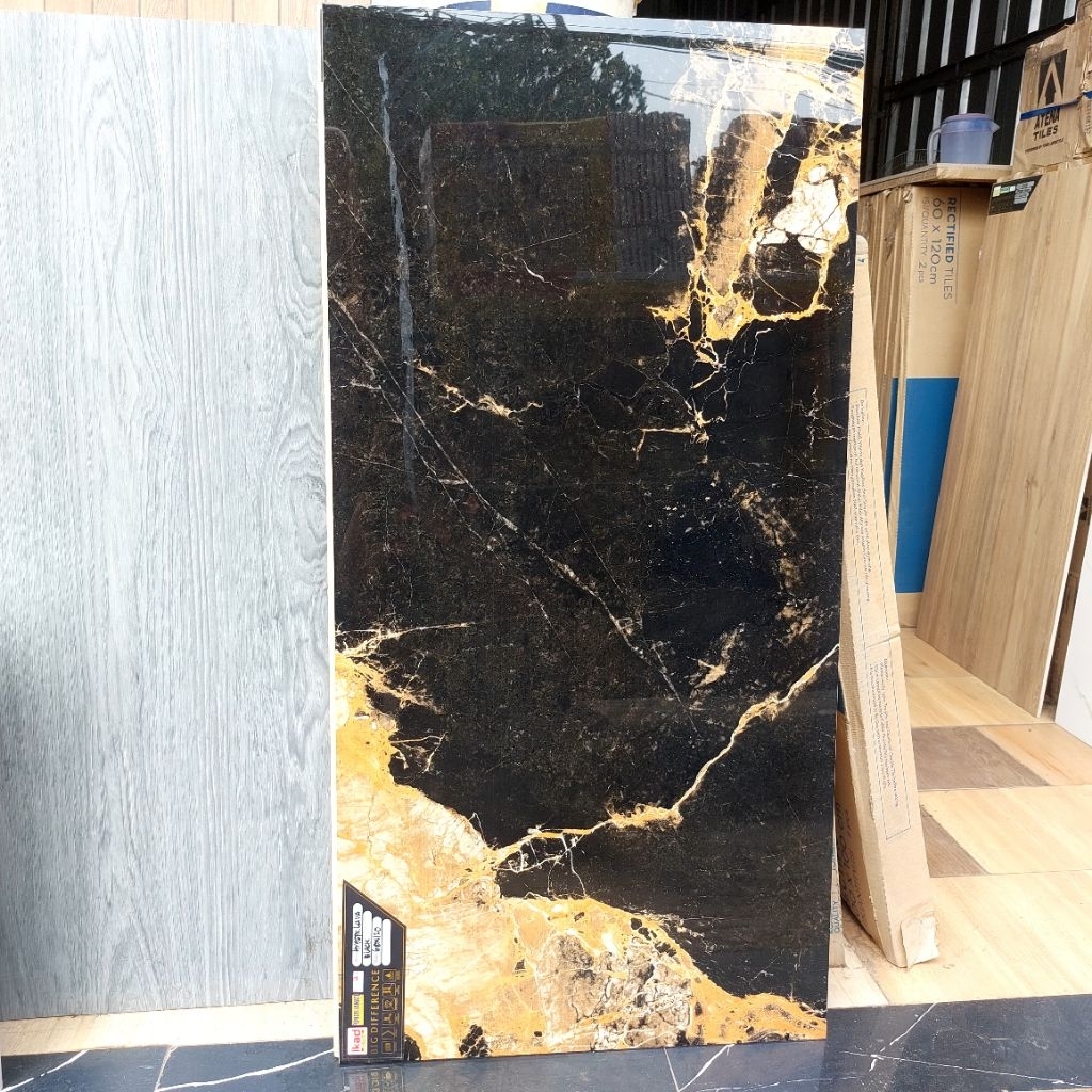 granit lantai glosy uk 60x120 ikad